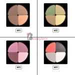 سایه چهار رنگ کریستال لاکچری کوین