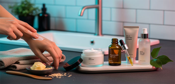 انواع آبرسان برای پوست خشک